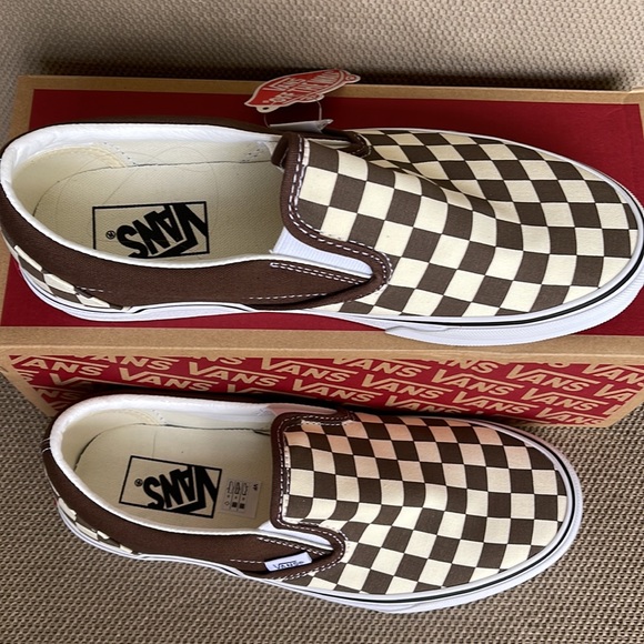 Vans Classic Slip-On Checkerboard Randrm / True White WMNS - Picture 4 of 16